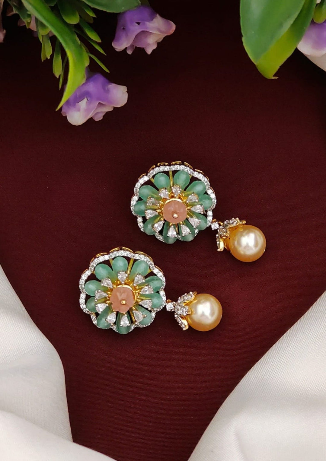 Kundan Earrings s99077