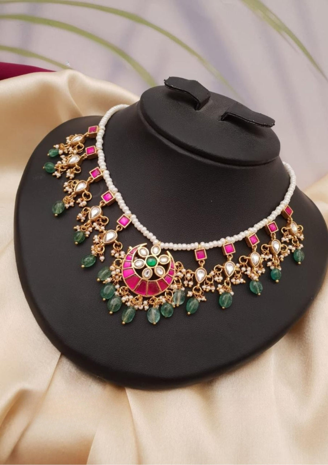 Jadau Kundan Necklace g 101350