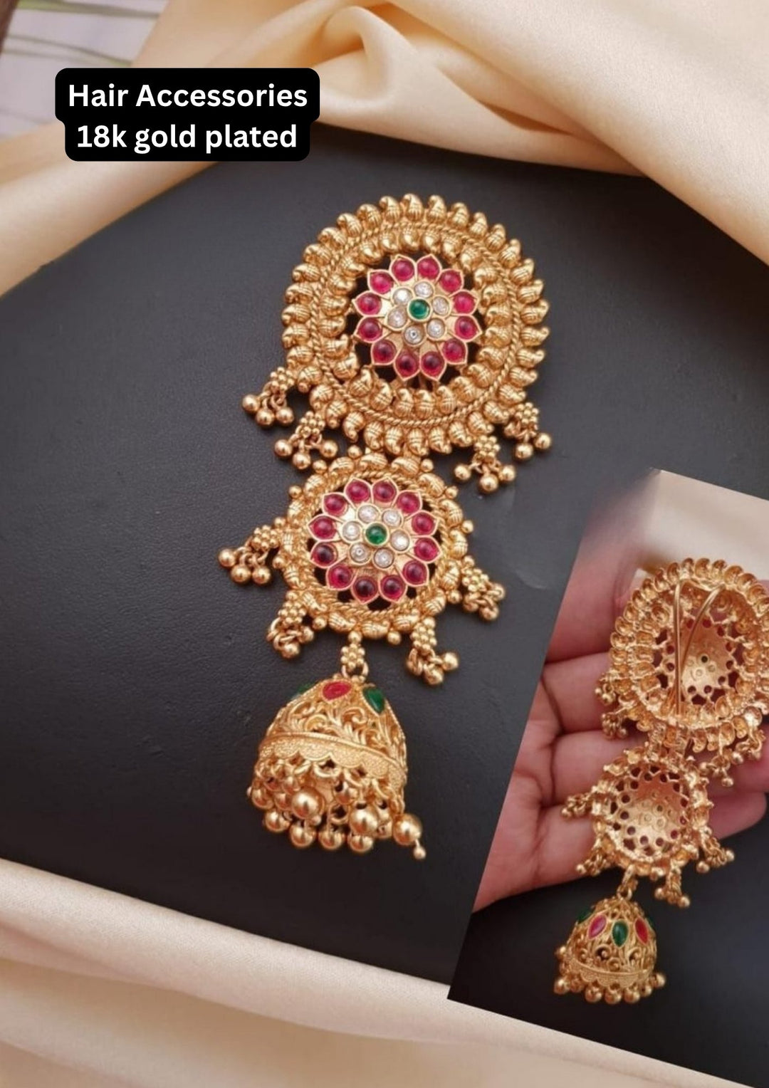 Kundan Hair Accessories g10650