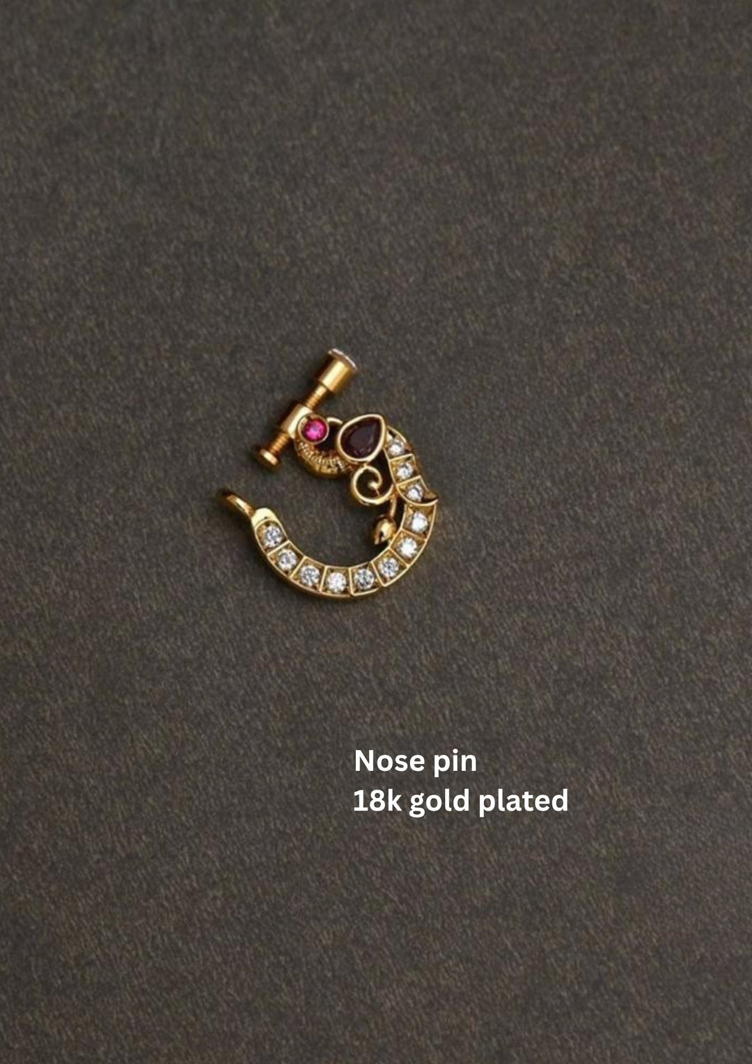 Kundan Nose Pin dp81507