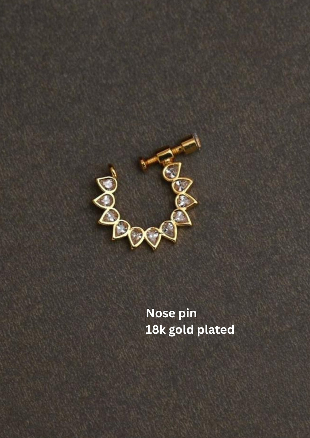 Kundan Nose Pin dp81507