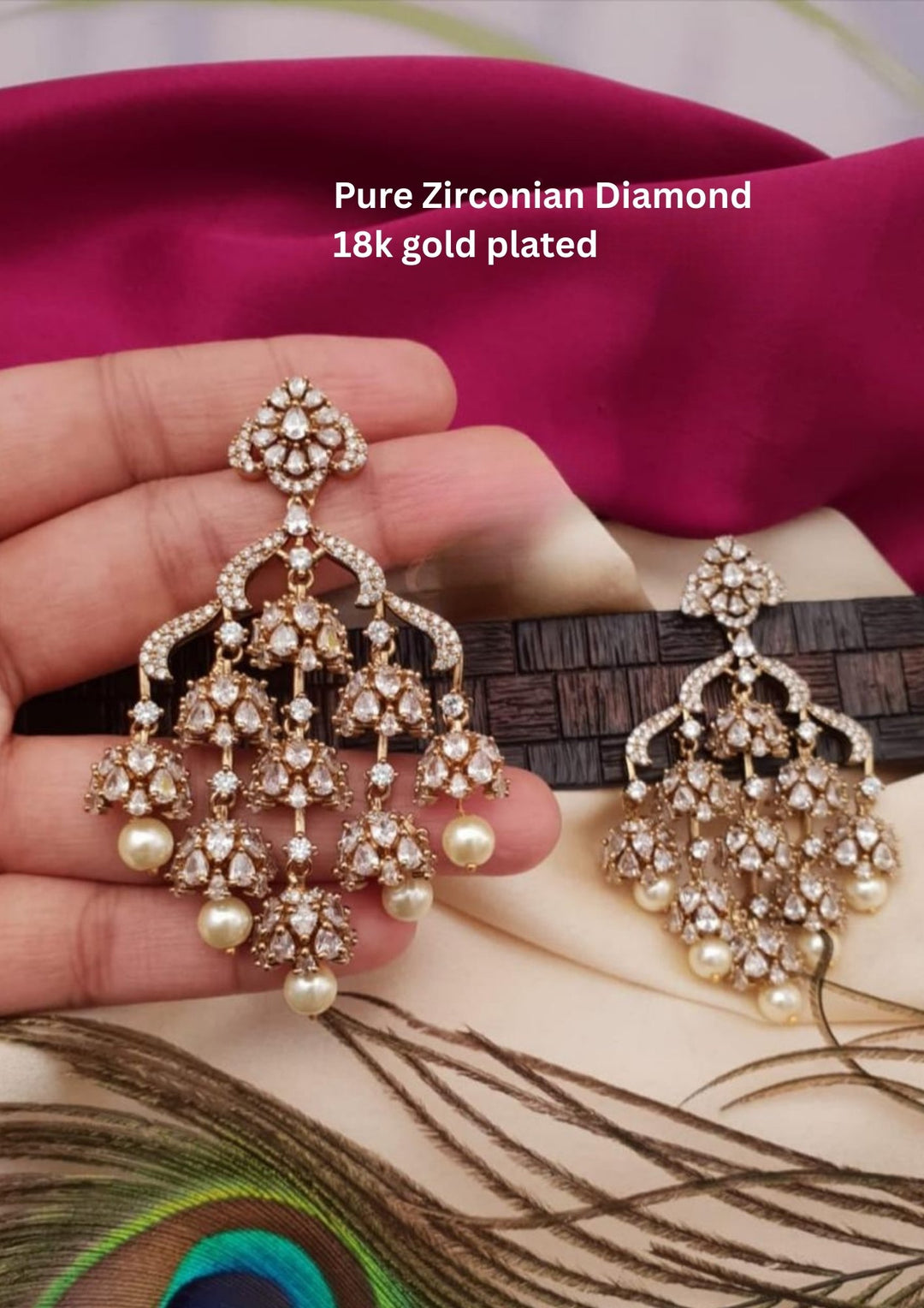 Pure Zirconian Diamond Earrings g101450