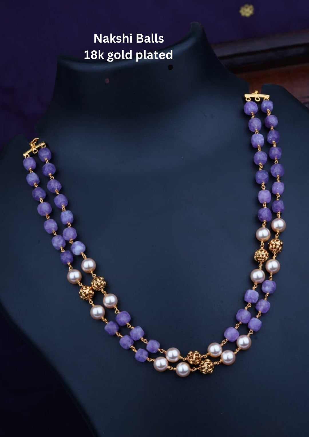 Nakshi Balls & Beads Necklace c1010020