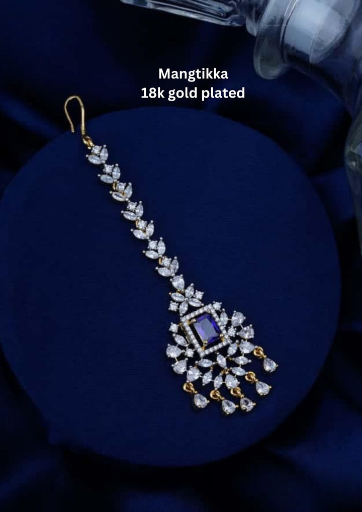 Pure Zirconian Diamond Mangtikka c104020