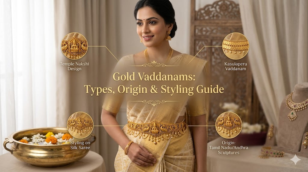 ✨ Gold Vaddanams: Origin, Types & Styling Guide