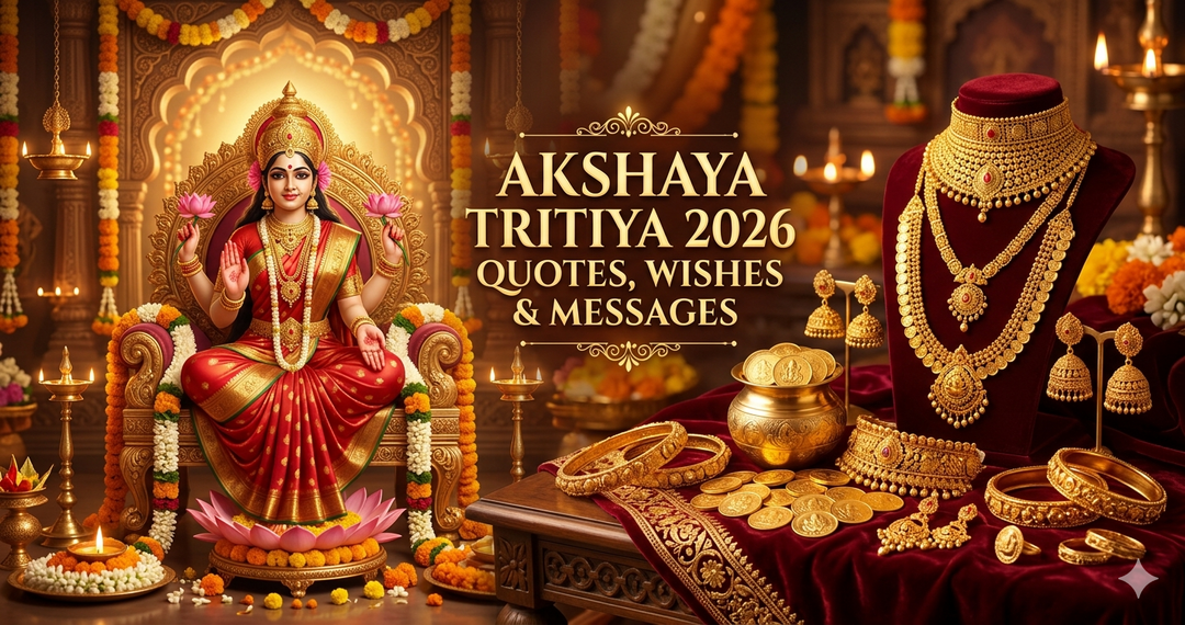 Akshaya Tritiya 2026: Best Quotes, Wishes & Messages to Share✨