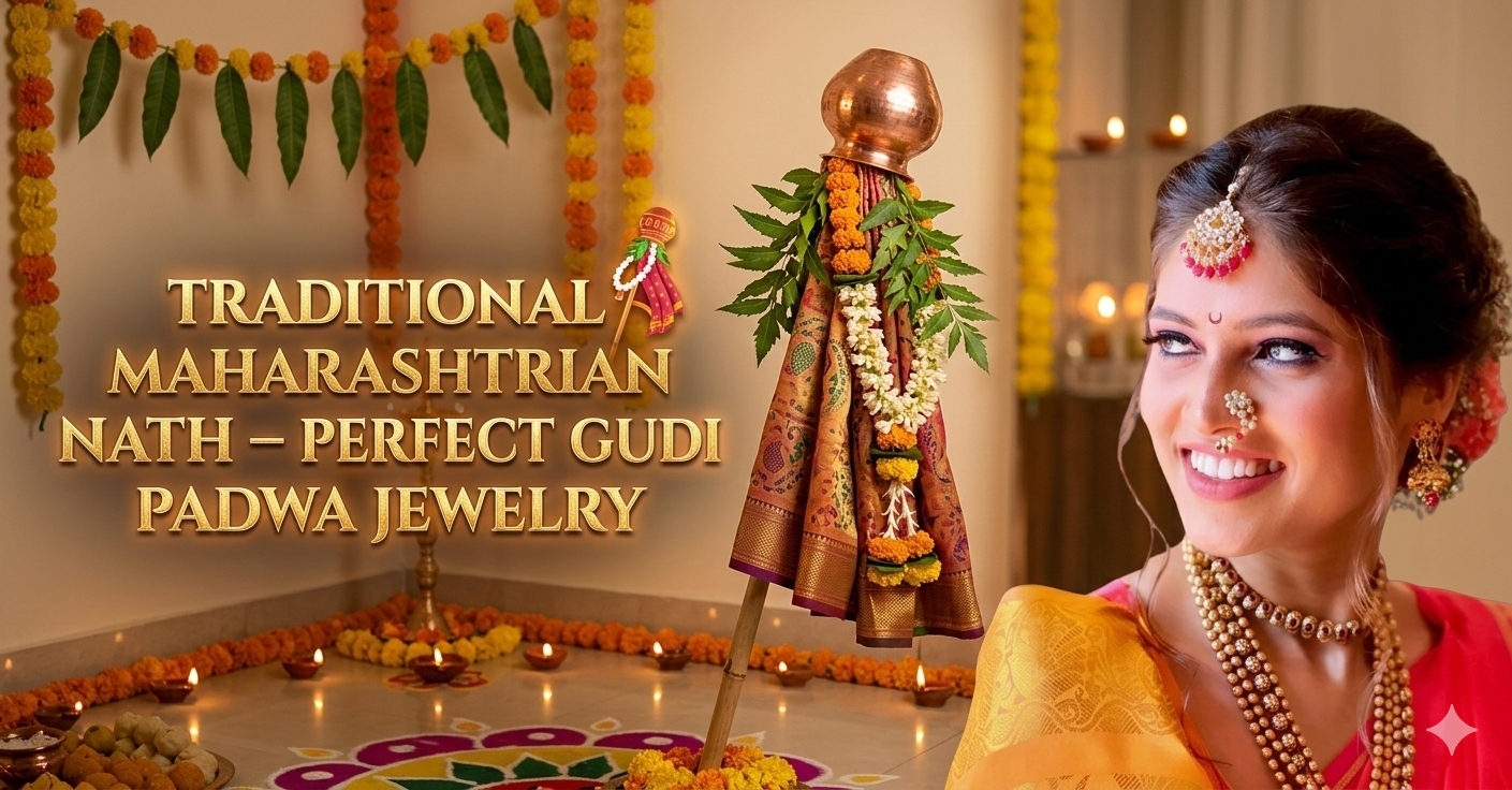 Maharashtrian Nath for Gudi Padwa: The Timeless Symbol of Tradition and Elegance