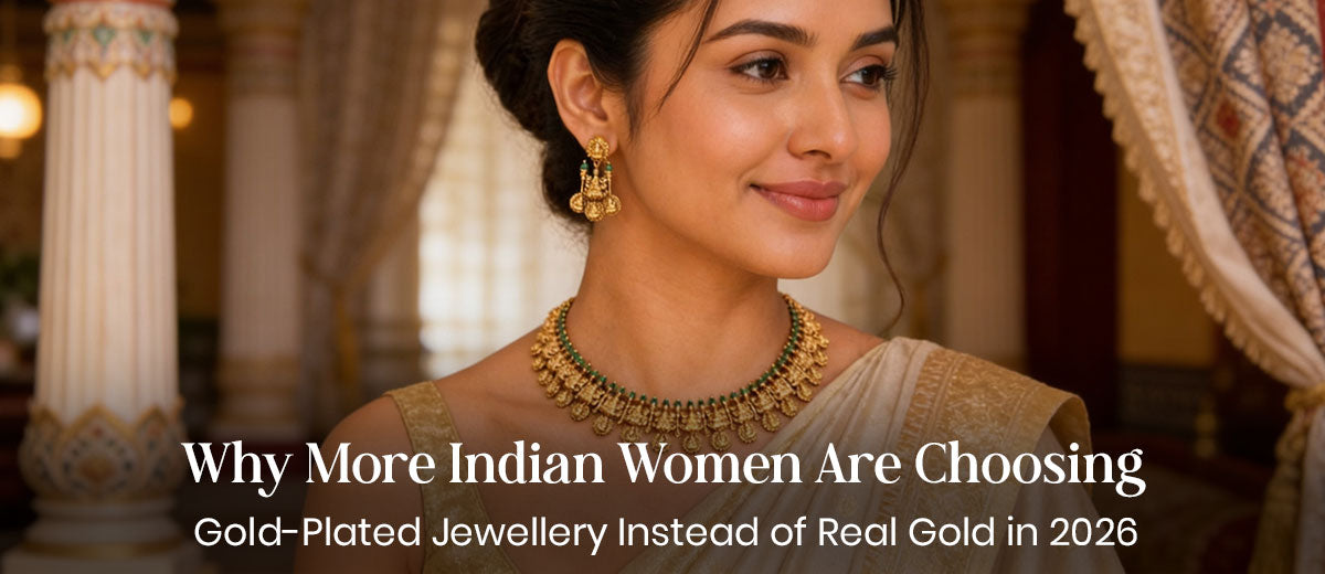 Why More Indian Women Are Choosing Gold-Plated Jewellery Instead of Real Gold in 2026