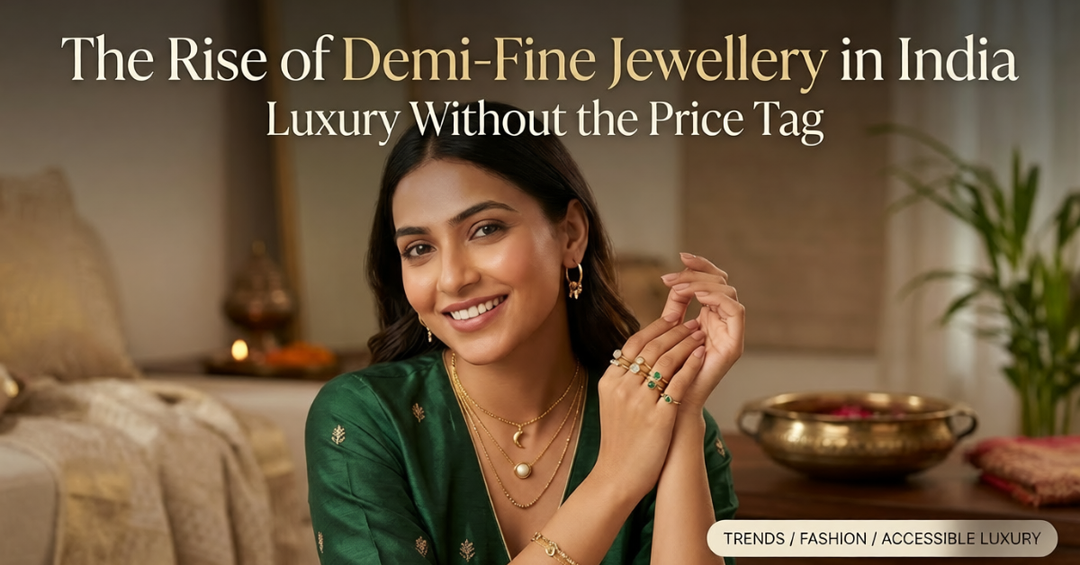 The Rise of Demi-Fine Jewellery in India: Luxury Without the Price Tag
