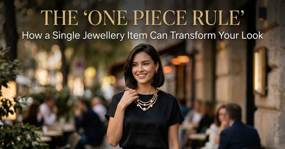 The ‘One Piece Rule’: How a Single Jewellery Item Can Transform Your Look