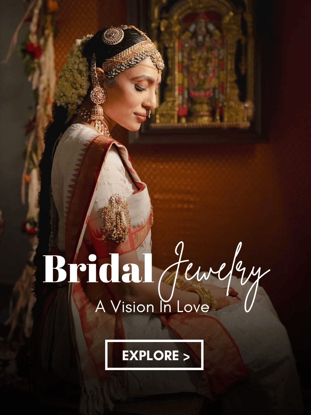 Shop South Indian Bridal Jewellery in Gold Plated at Zevana