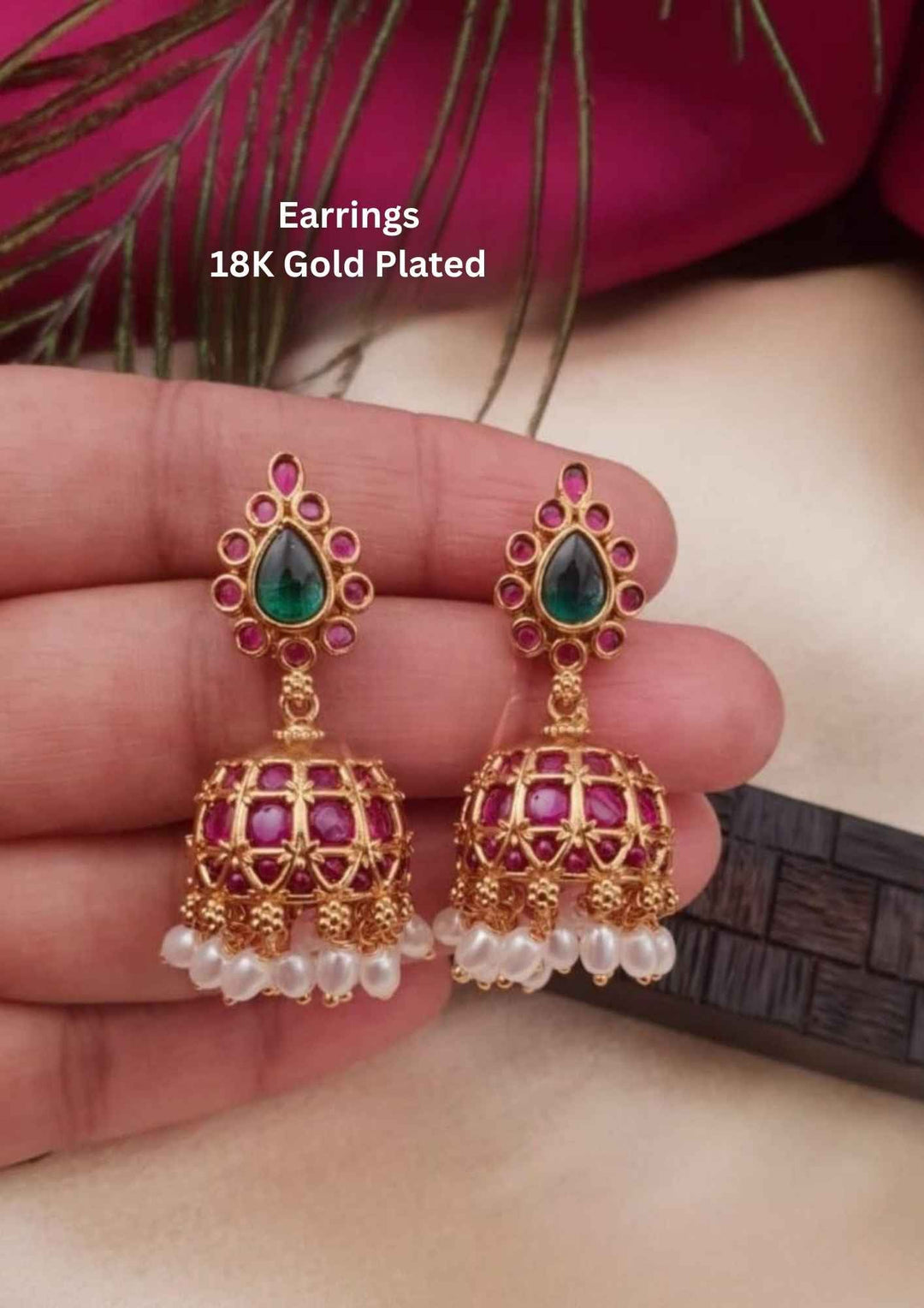 18K Gold Plated Earrings