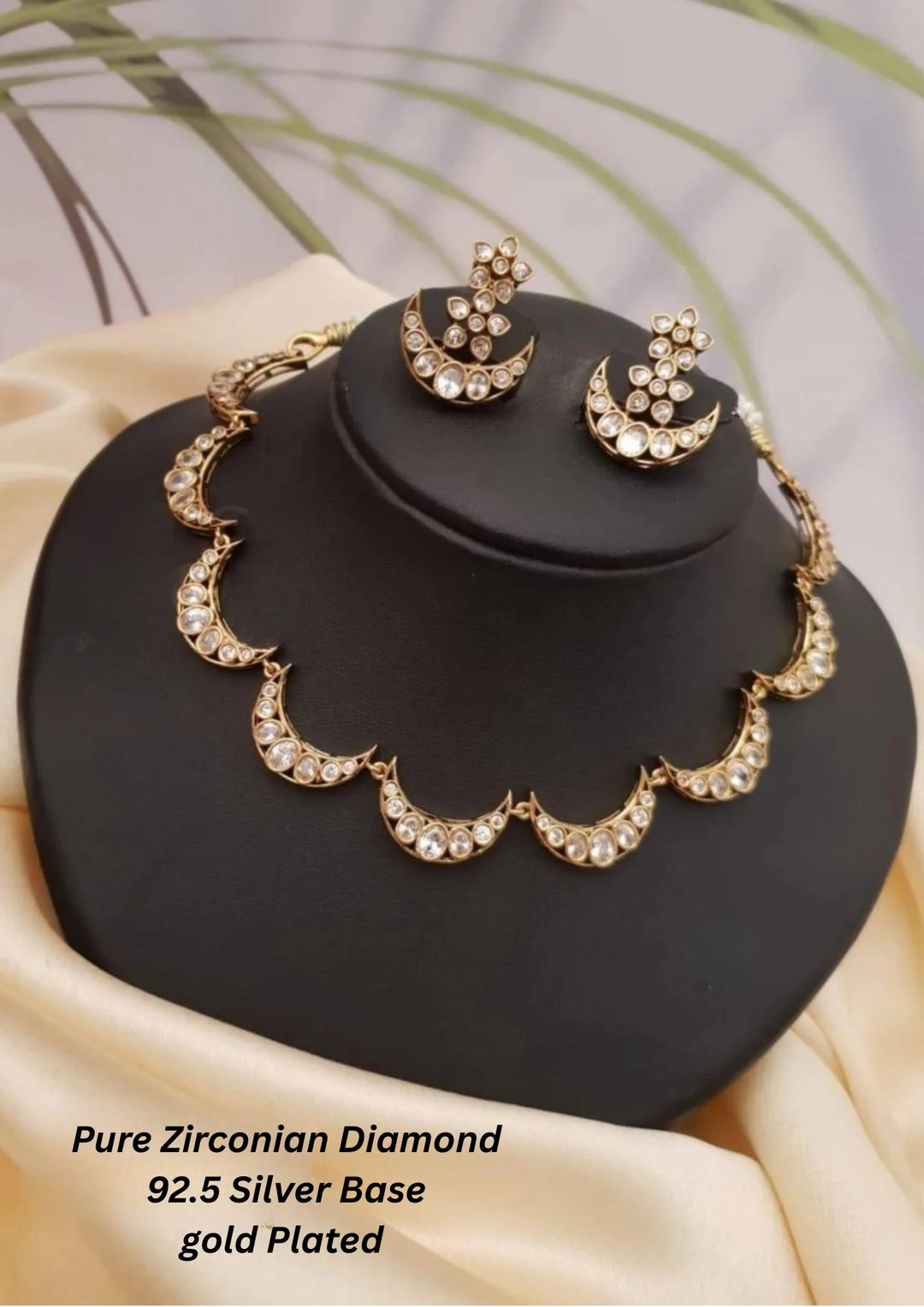 Silver Silver Gold Plated Necklace Set Sorprendimi 925 Sterling