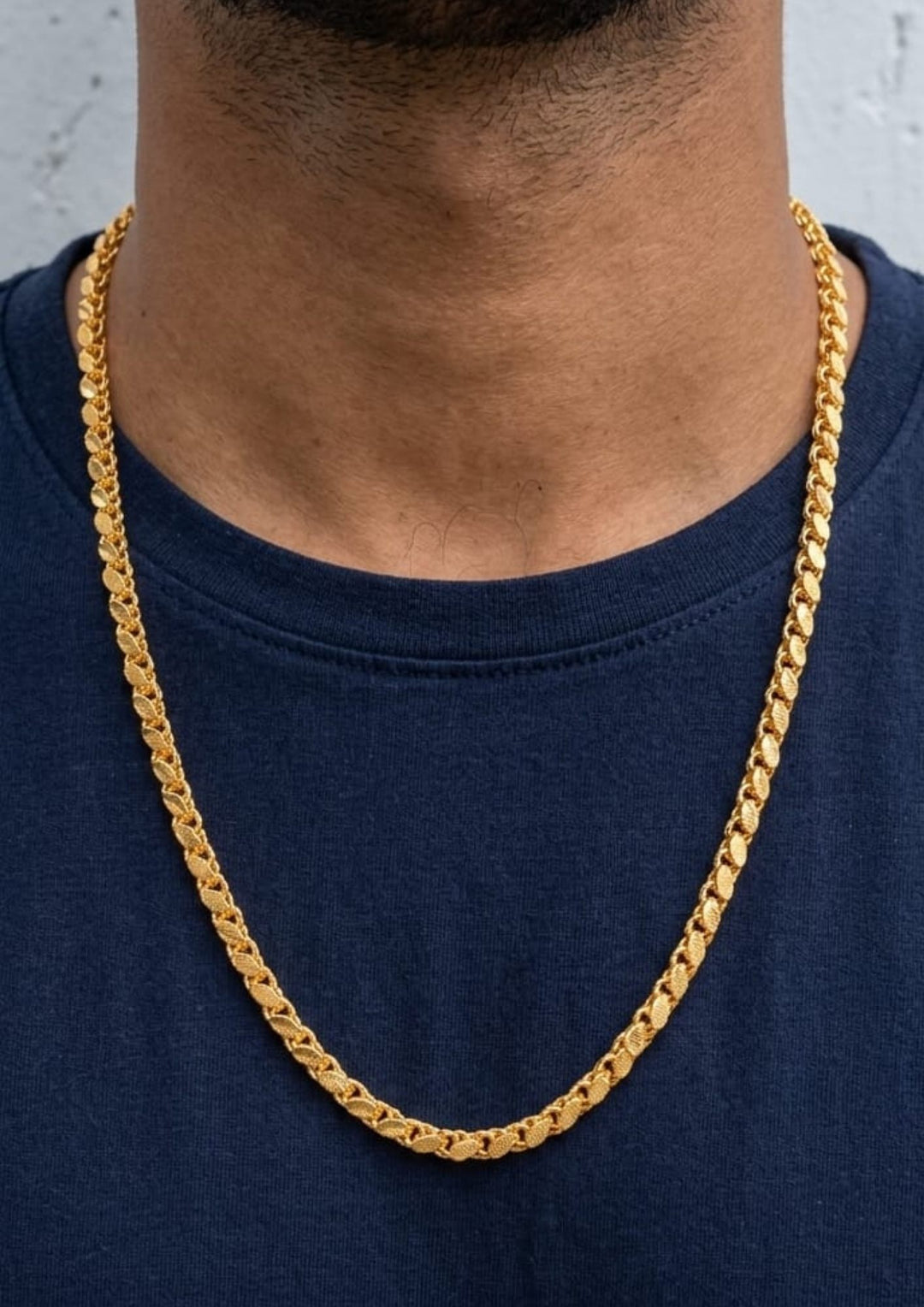 18k Gold Plated Men&
