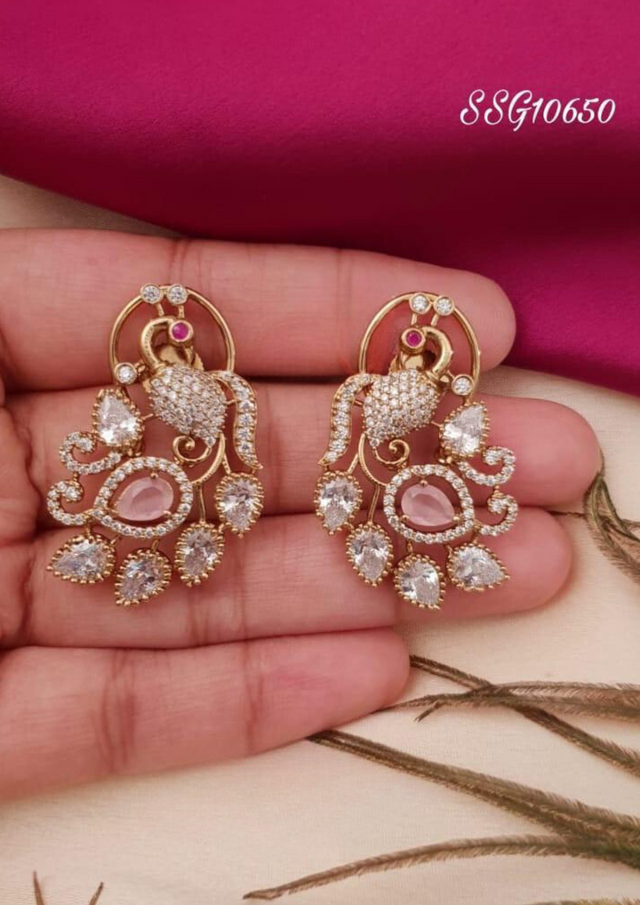 kundan  stone earrings g10650
