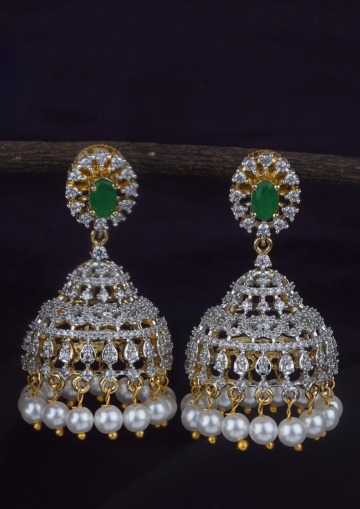 American diamond earrings lc 104020