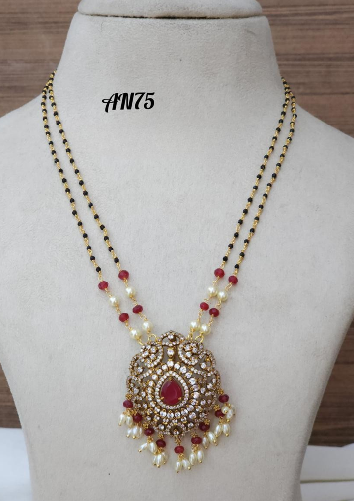 American diamond necklace AN 75