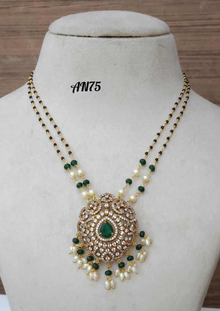 American diamond necklace AN 75