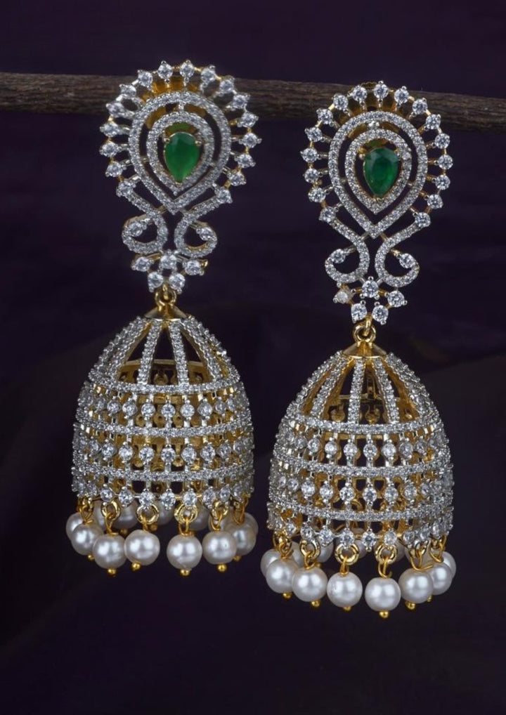 American diamond earrings lc 107520
