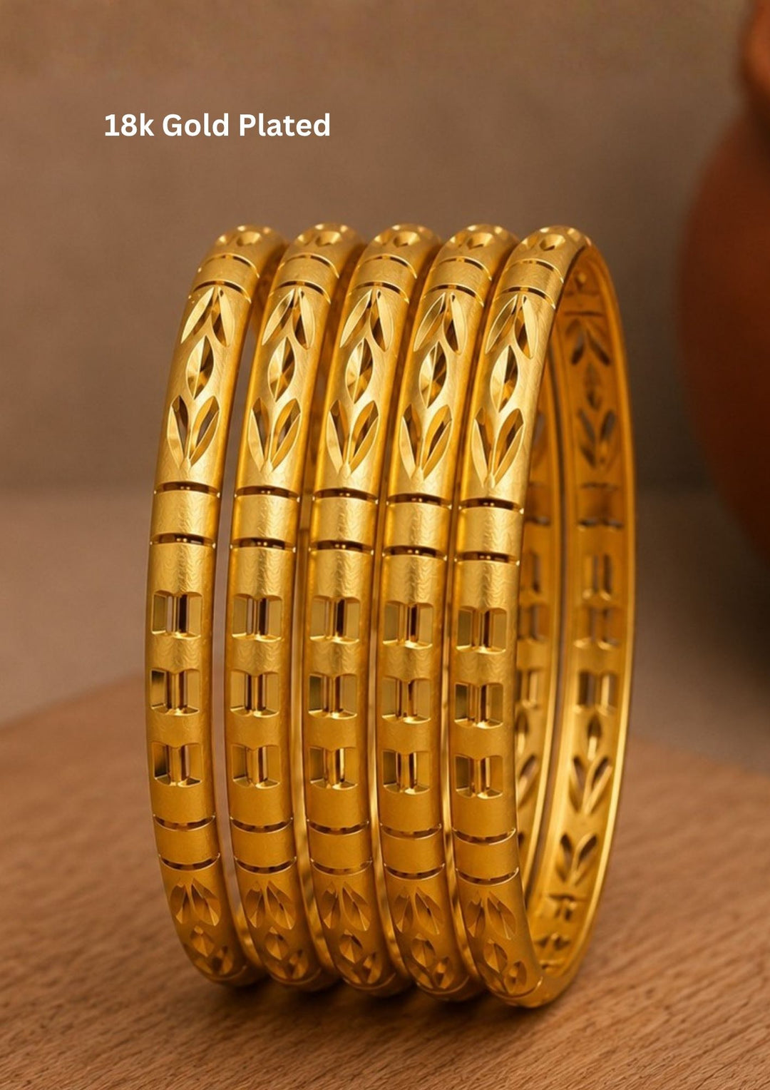 Premium gold plated floral bangles adorned with sparkling zircon diamonds and colorful stone accents for a luxurious festive appearance, ideal for weddings and party occasions.