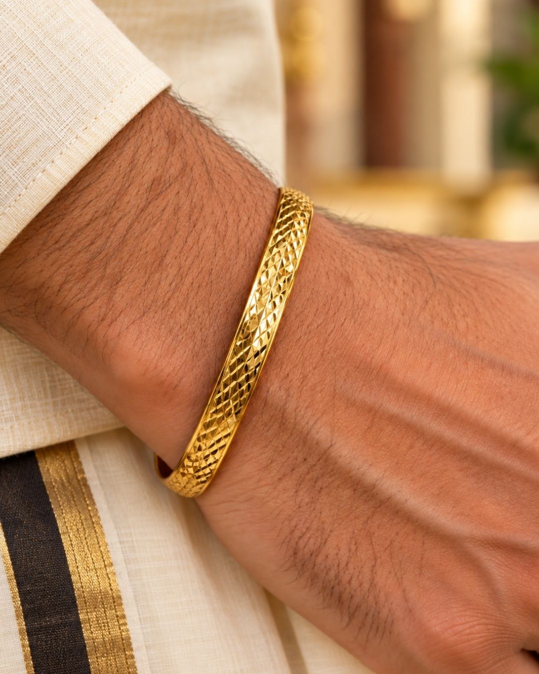 Gold plated men&