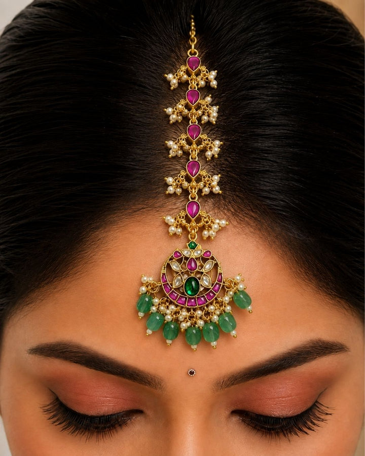 A close-up of a woman&