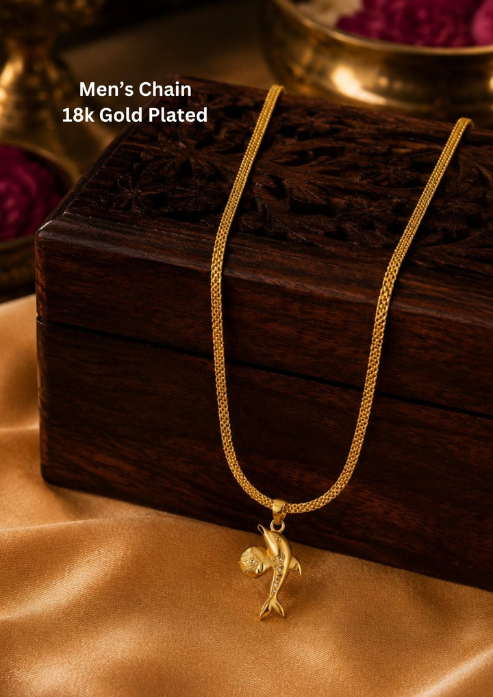 Elegant gold plated men&