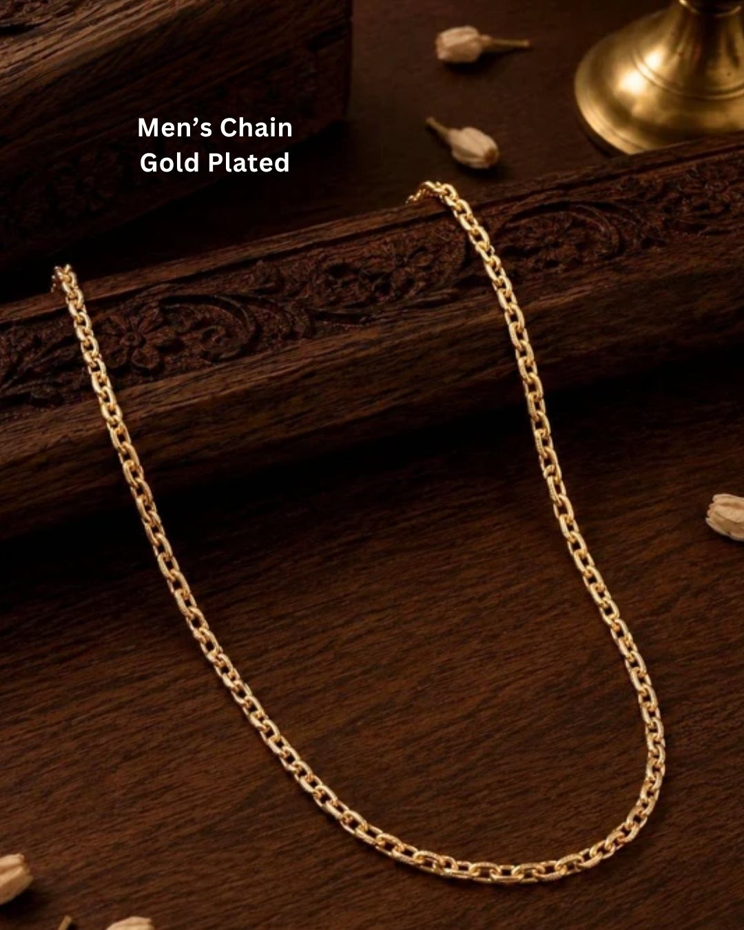 Gold plated mop chain  and in picture clearly shown the chain design and can be used for dailyware , officeware and can gift 