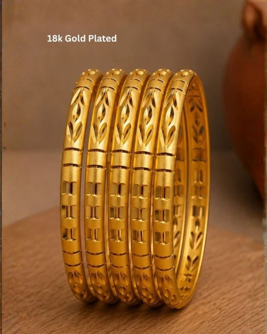 Premium gold plated floral bangles adorned with sparkling zircon diamonds and colorful stone accents for a luxurious festive appearance, ideal for weddings and party occasions.