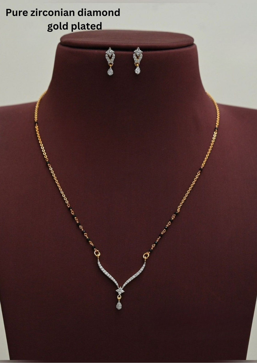 Floral Mangalsutra set