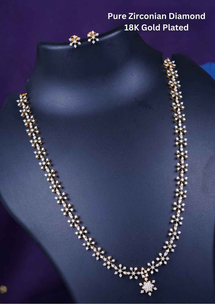 Flower Haram with Earring