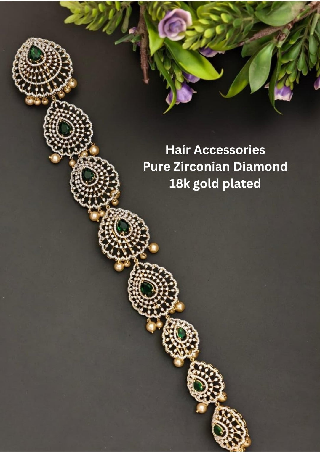 Gold Plated Diamond Jada 