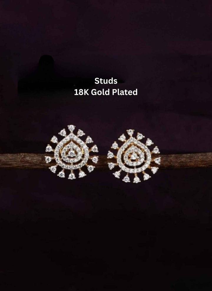 Gold Plated Exquisite Earrings