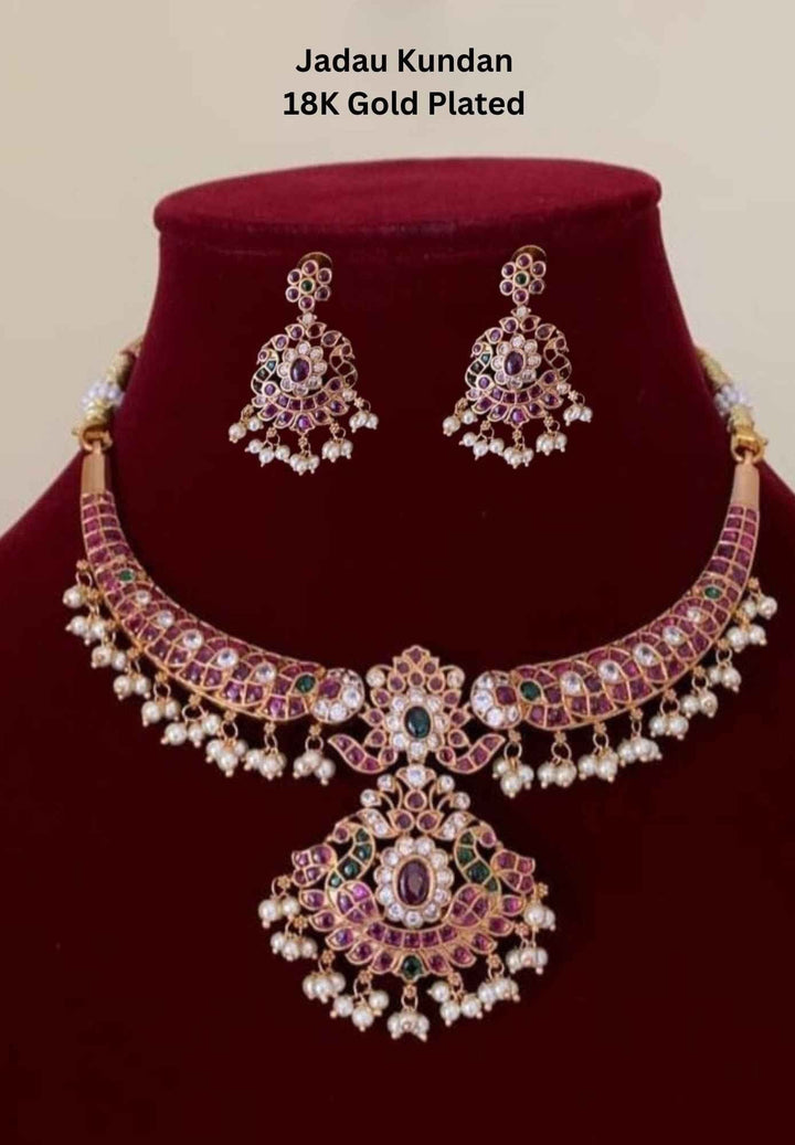 Gold Plated Kanta Set 