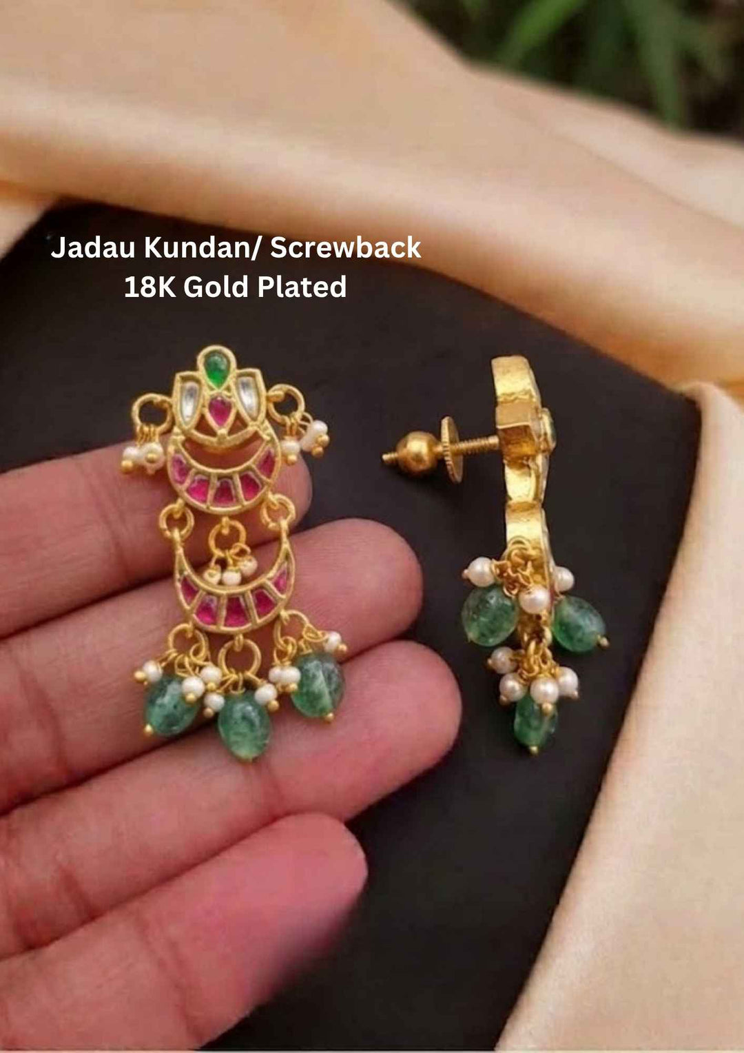 Jadau Kundan Earrings