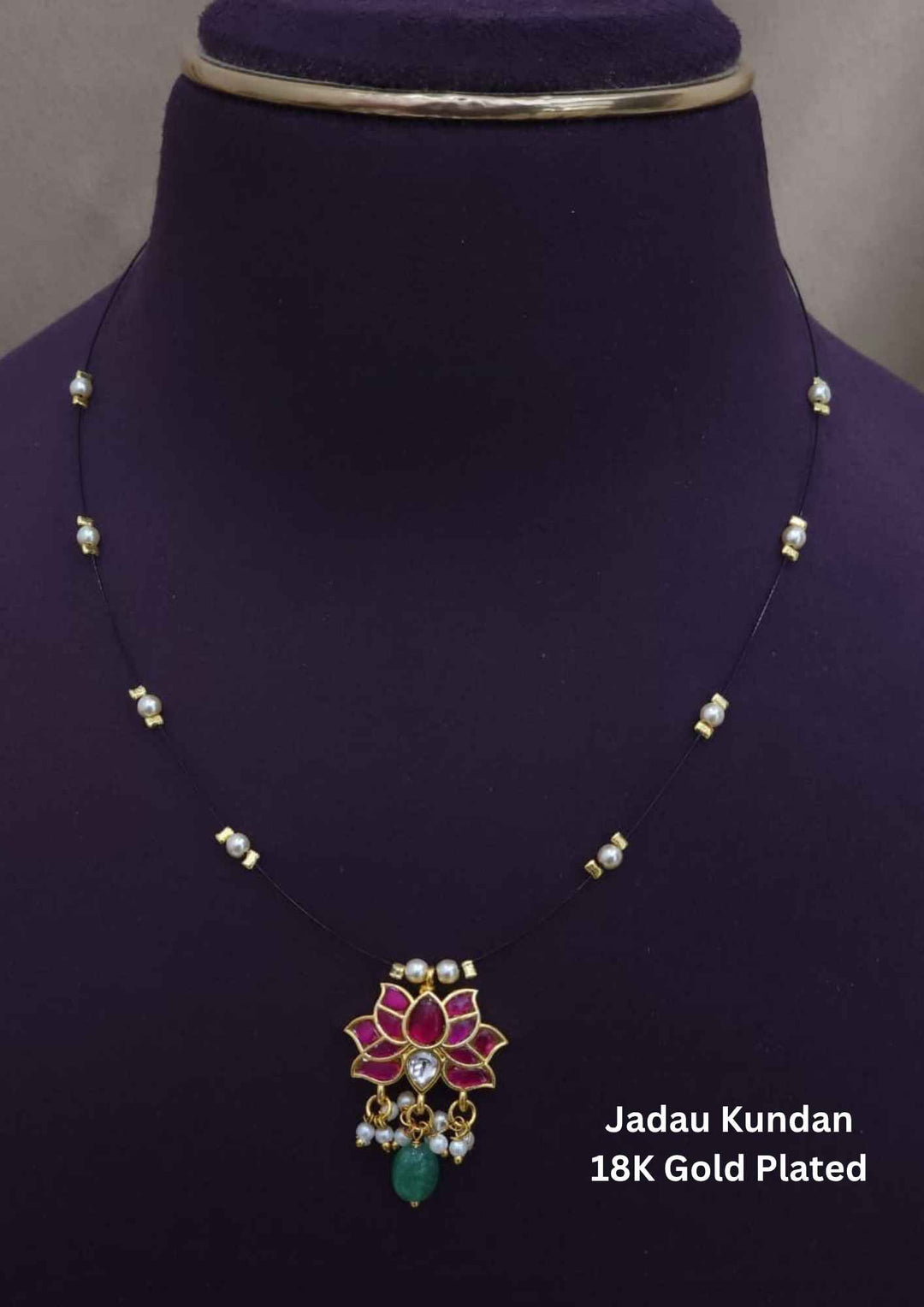 Jadau kundan mangalsutra