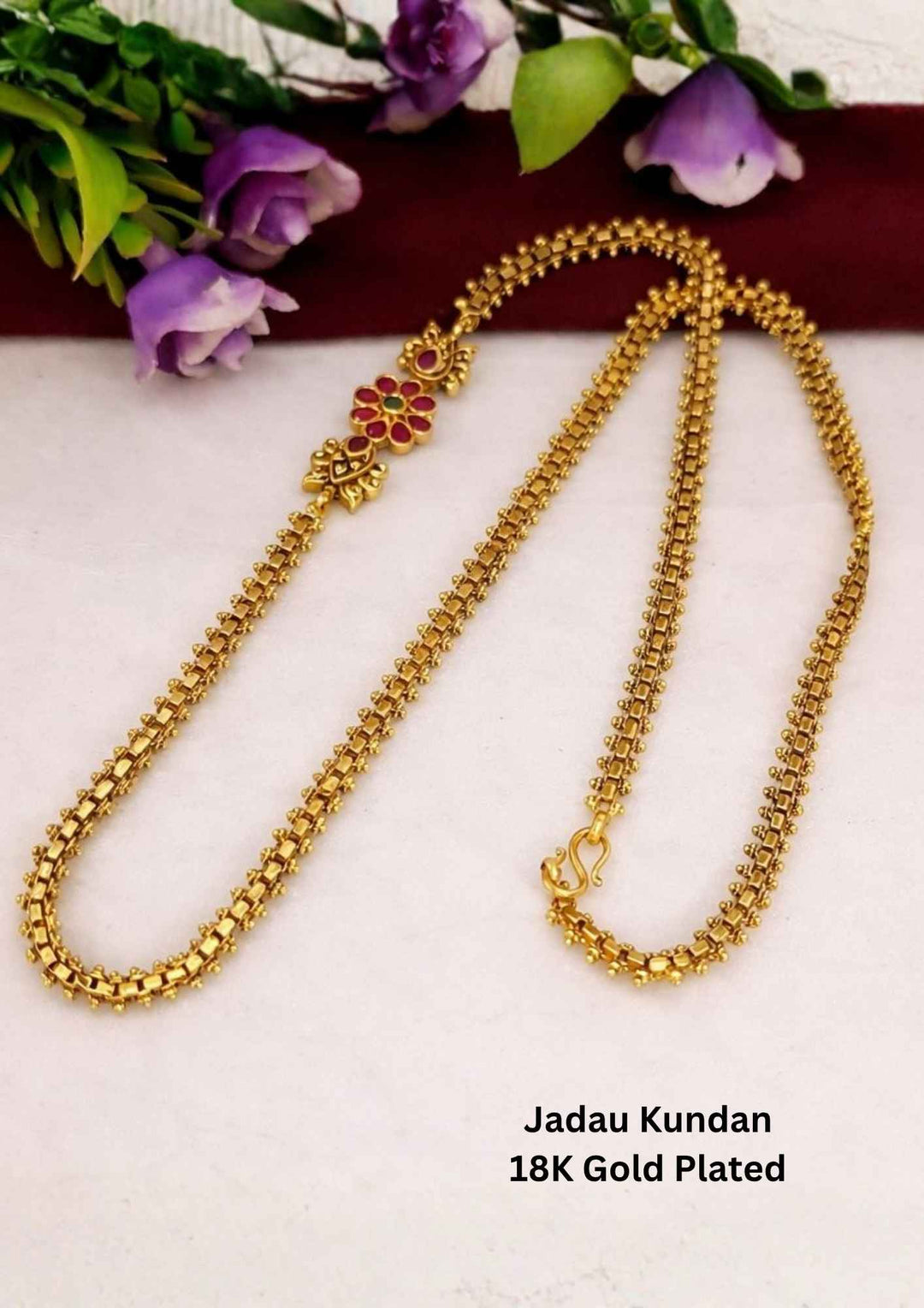 thali chain gold plated