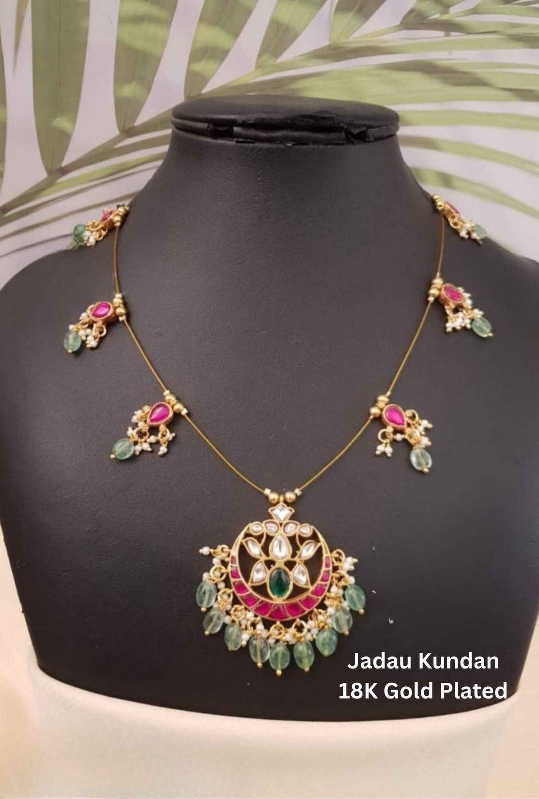 Jadau Kundan 18K Gold Plated