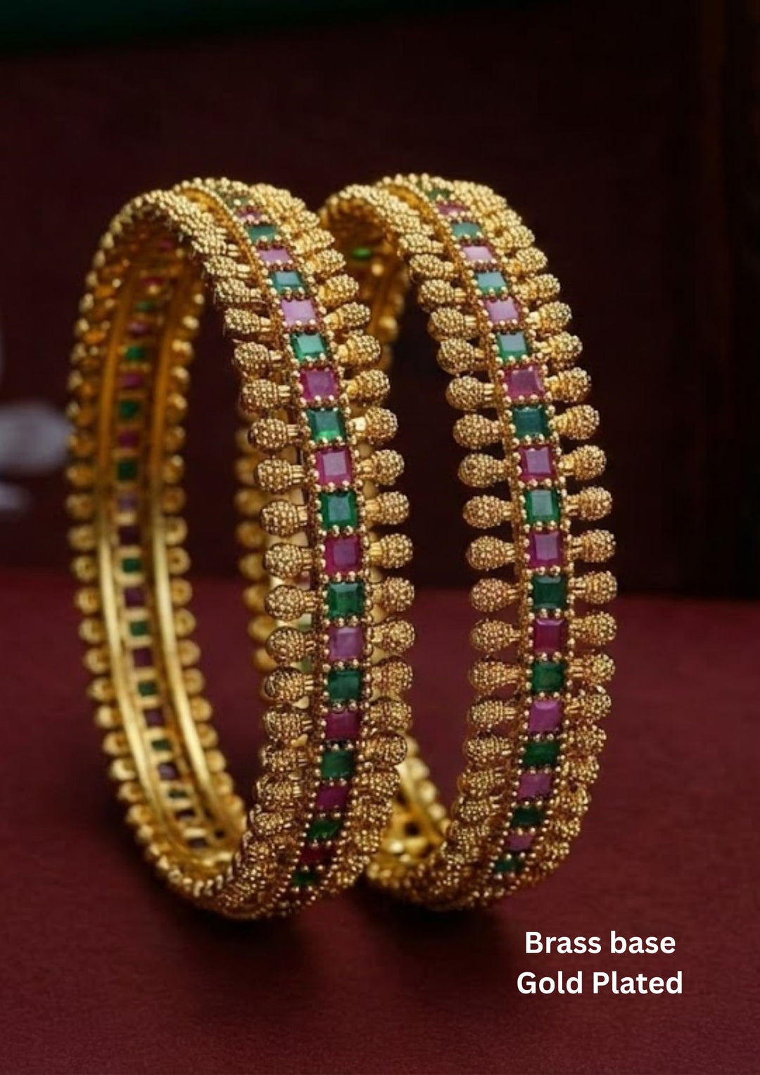 Kemp Gold Plated Bangles