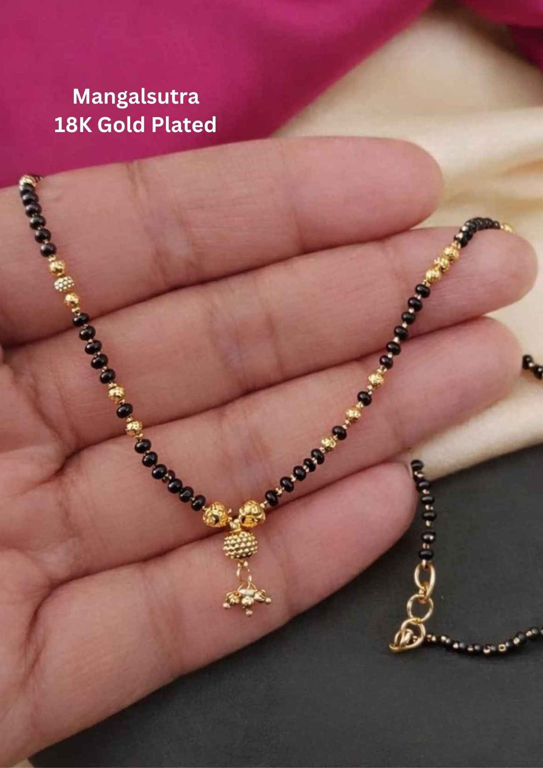 18K gold-plated mangalsutra