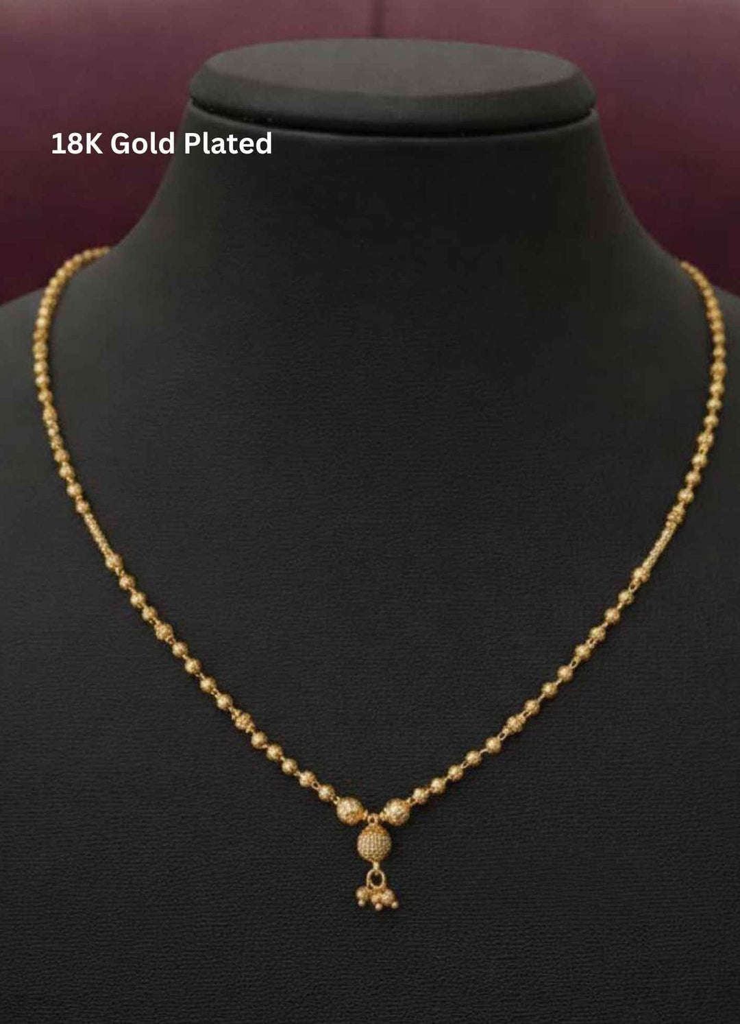 Gold-plated necklace