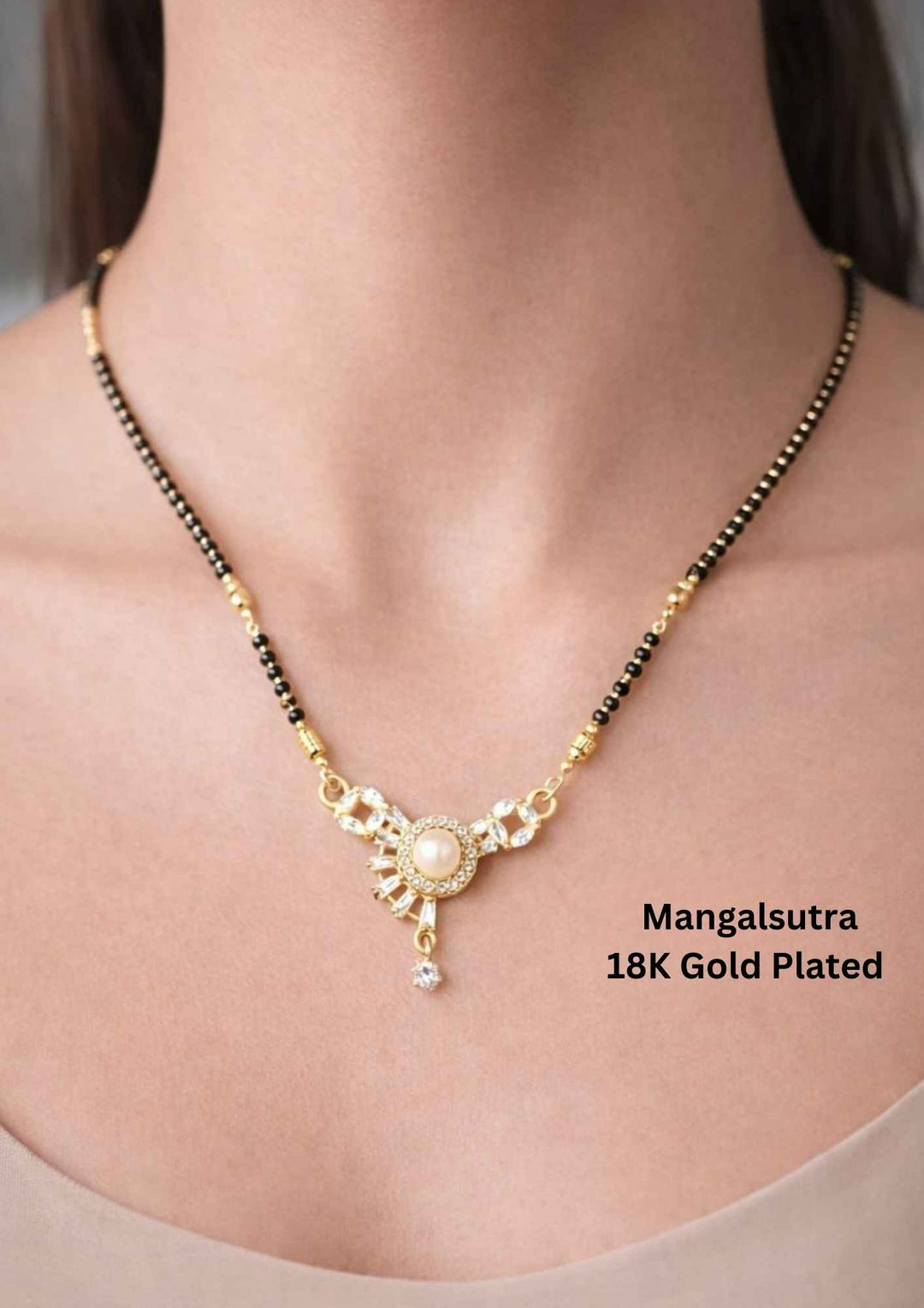 Kundan Gold Plated Enticing Mangalsutra