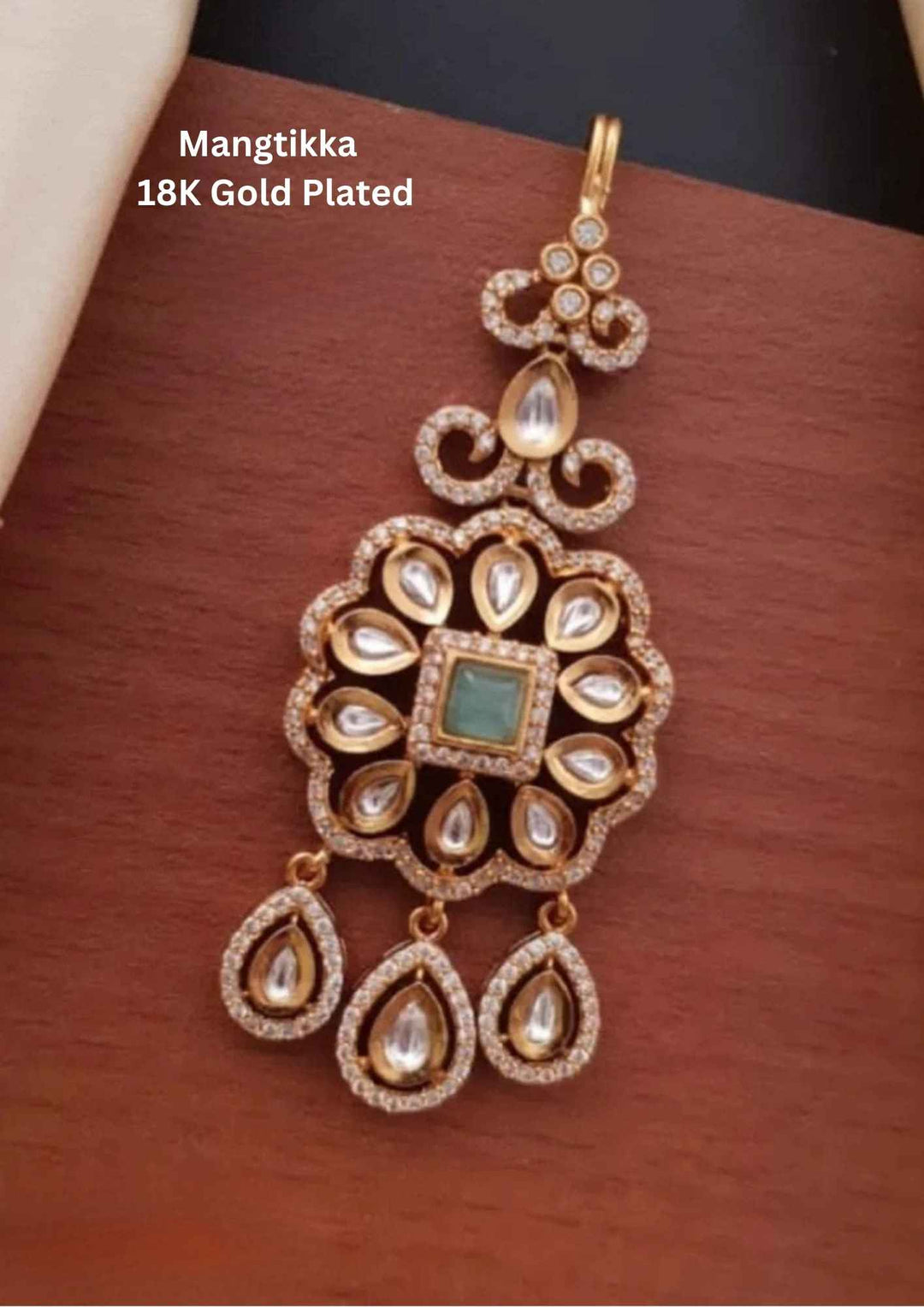 Kundan Gold Plated Mangtikka 
