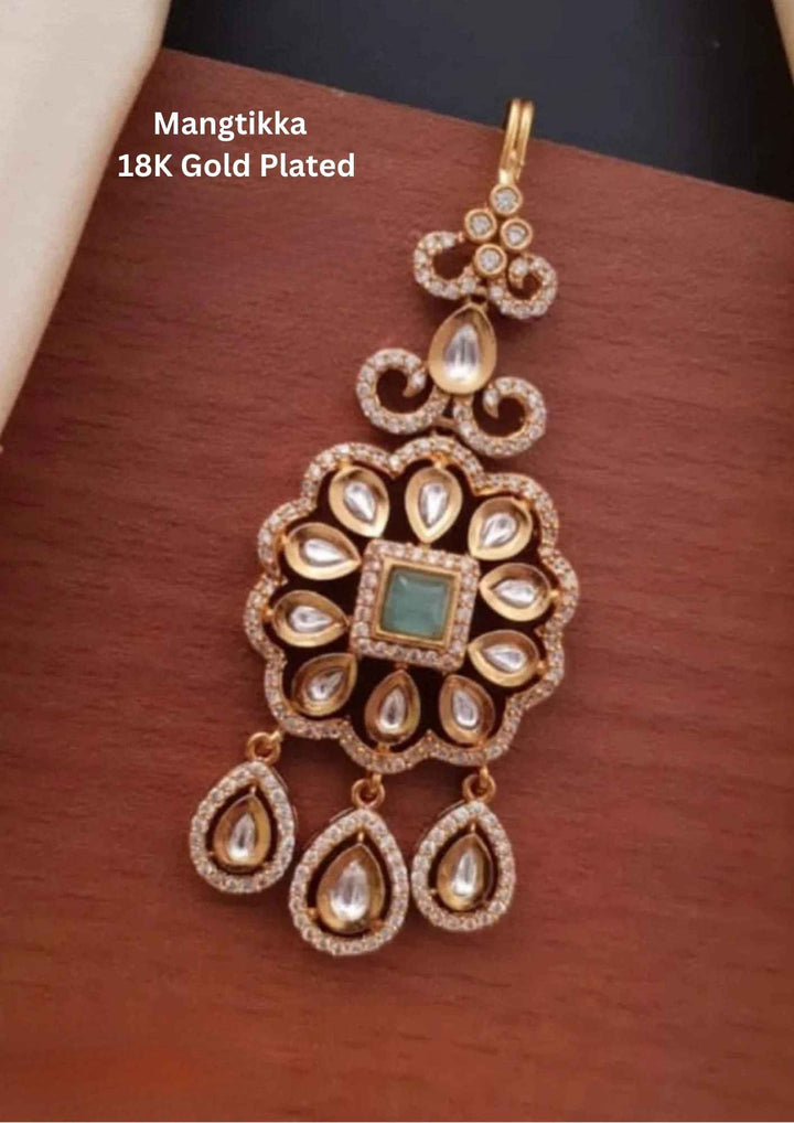 Kundan Gold Plated Mangtikka 