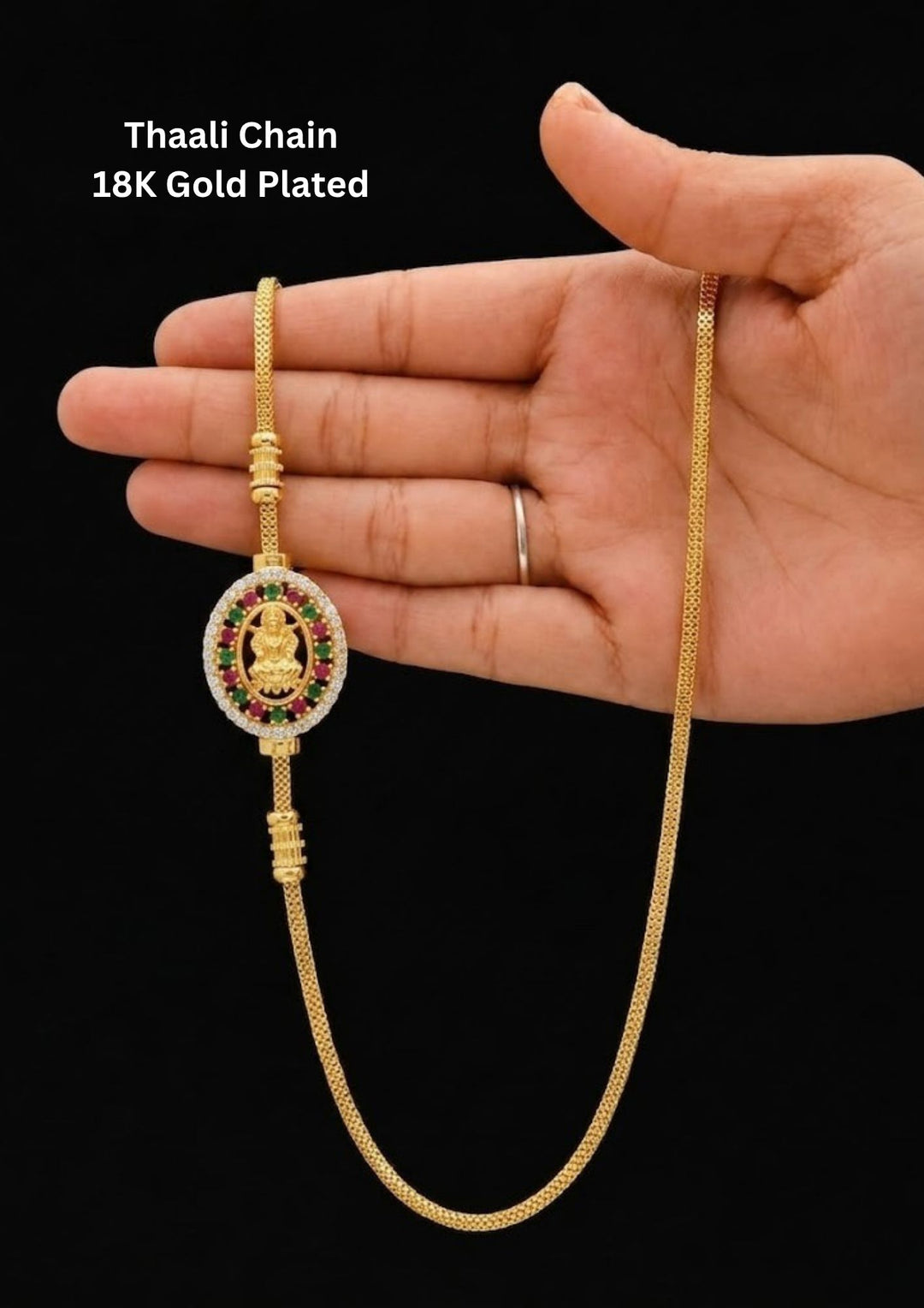 Mugappu Chain (Thali) Laxmi Devi Temple ideal for Dailywear