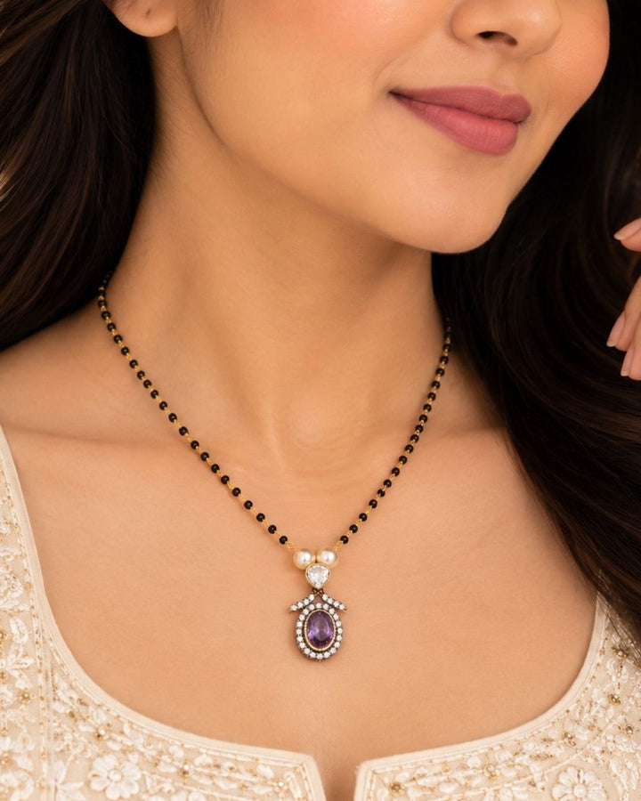 Victorian Gold Plated Mangalsutra