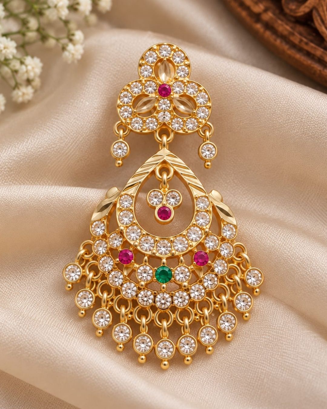 Panchaloham 18k Gold Plated Earrings