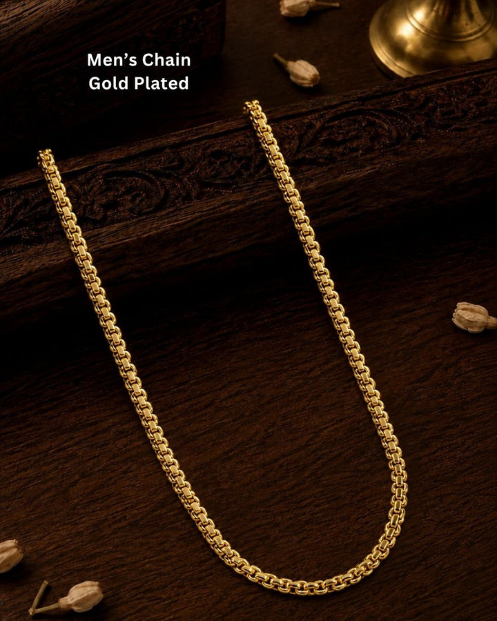 Elegant gold plated men&