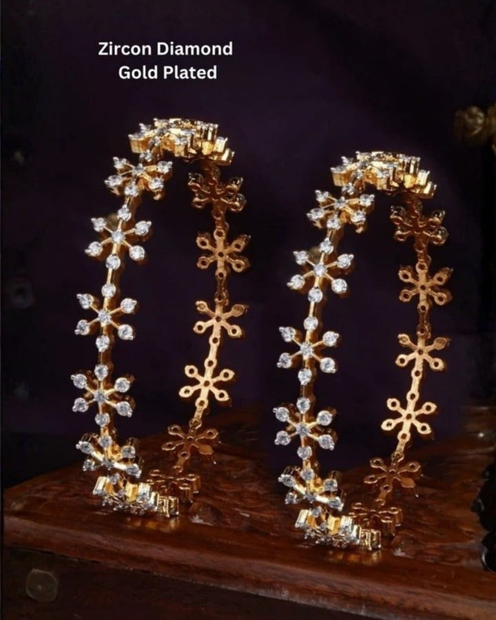 Gold Plated Amora Bangles For Kids