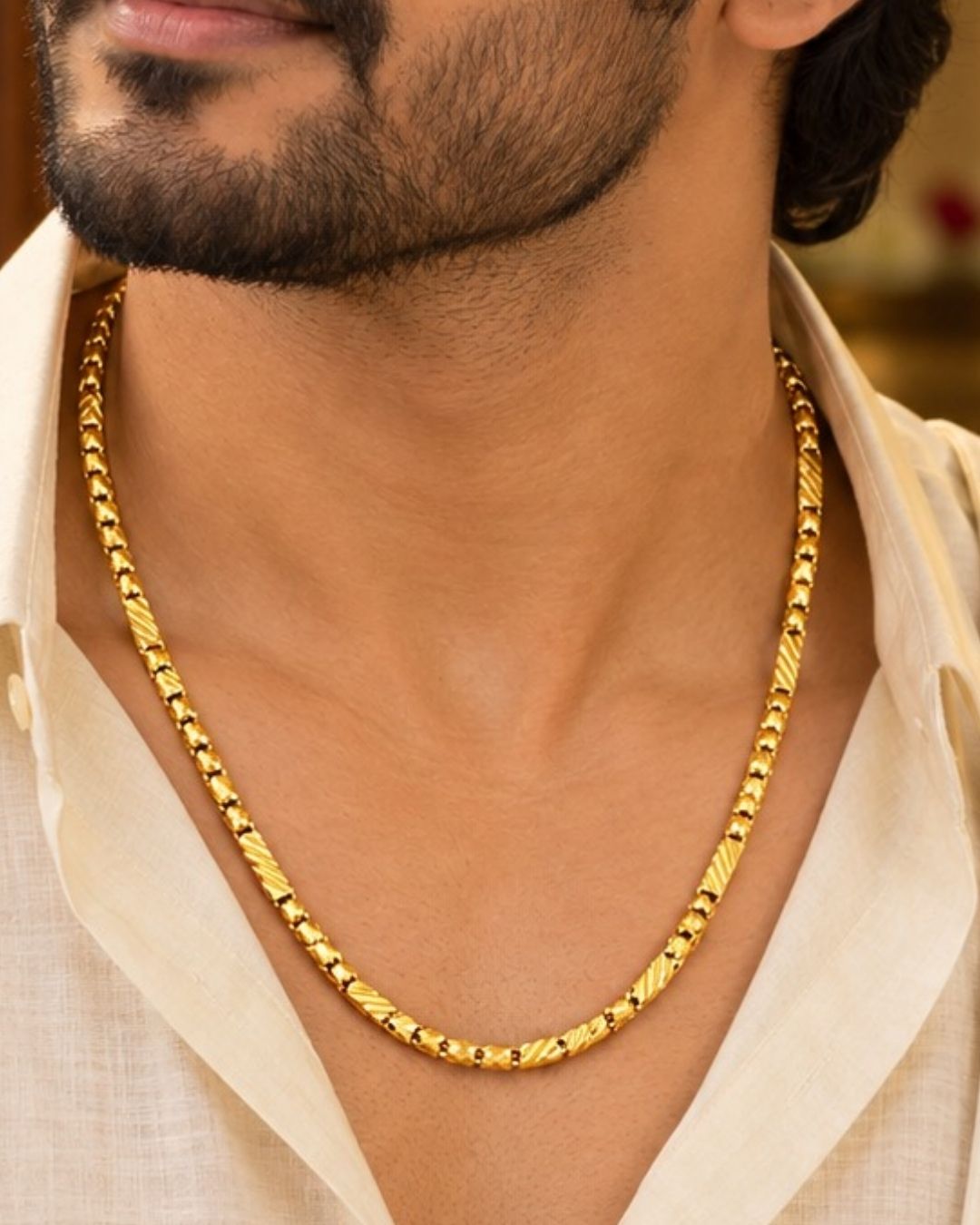 Gold Plated Traditional Men&